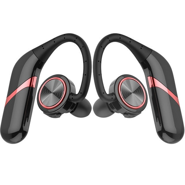 Bluenin TWS True Wireless Earphones Bluetooth Headphone IPX6 Waterproof Stereo Bluetooth Earbuds with Mic Over Ear Headphones