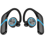 Bluenin TWS True Wireless Earphones Bluetooth Headphone IPX6 Waterproof Stereo Bluetooth Earbuds with Mic Over Ear Headphones