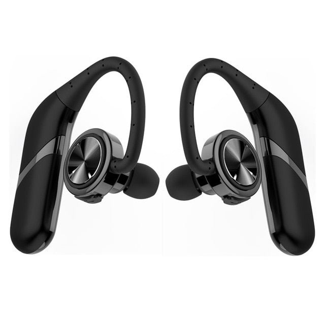 Bluenin TWS True Wireless Earphones Bluetooth Headphone IPX6 Waterproof Stereo Bluetooth Earbuds with Mic Over Ear Headphones