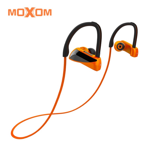 MOXOM Bluetooth Headphone Stereo V4.1 IPX7 Waterproof Sports Wireless Headphones 80mAh Battery Wireless Headphones Bluetooth