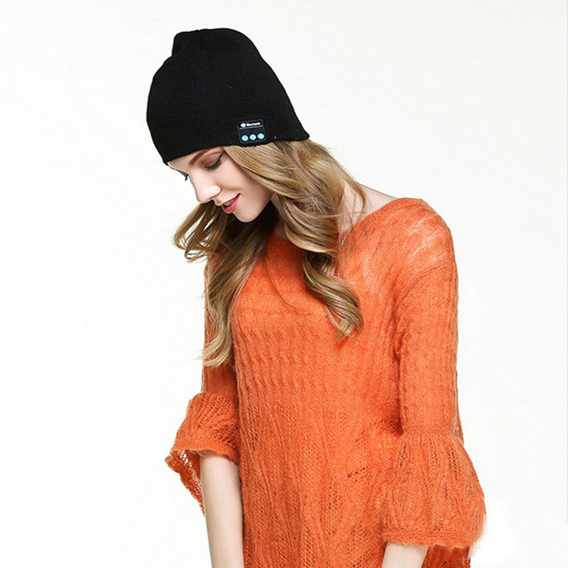Smart Hat Bluetooth Beanie Hat With Wireless Bluetooth Headphone