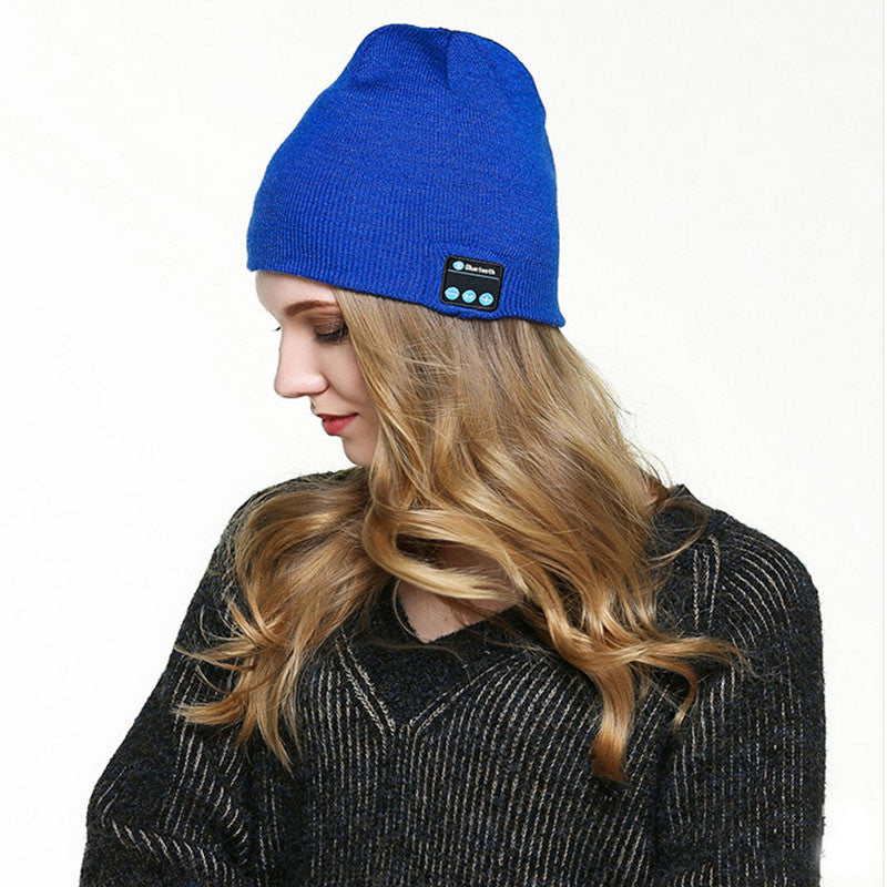 Smart Hat Bluetooth Beanie Hat With Wireless Bluetooth Headphone