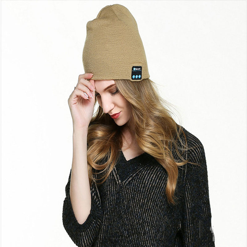Smart Hat Bluetooth Beanie Hat With Wireless Bluetooth Headphone