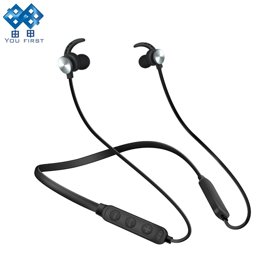 YOU FIRST Bluetooth Earphone Headphone For Phone Wireless Bluetooth Headphone Sport Stereo Magnet Headphones With Microphone