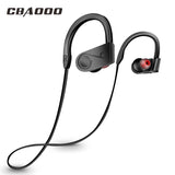 CBAOOO bluetooth earphone wireless bluetooth headphone Bass Stereo Sweatproof headphones Neckband Sports headphones with Microph