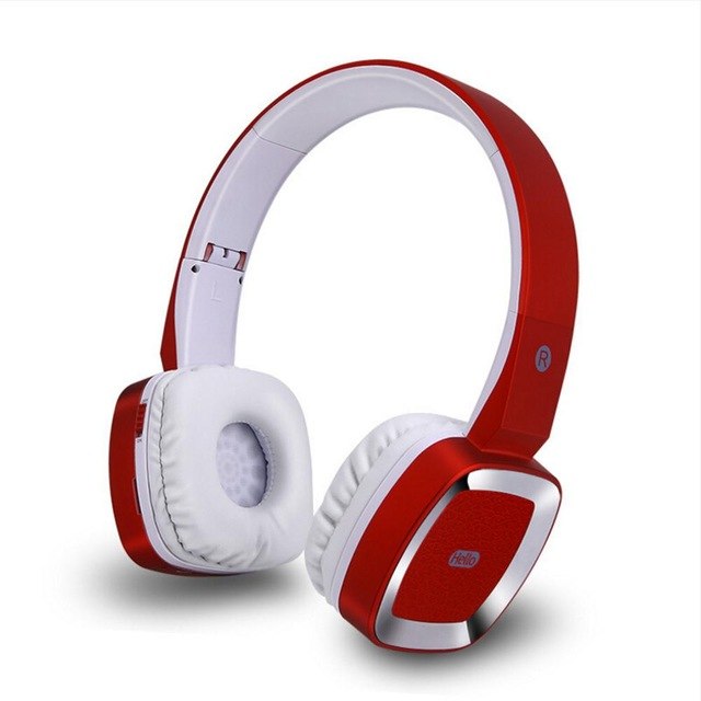 T6 Support TF Card Bluetooth Headphone Sport HIFI Bluetooth Headset Wireless+Wired Stereo Gaming Headphone Pink