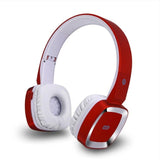 T6 Support TF Card Bluetooth Headphone Sport HIFI Bluetooth Headset Wireless+Wired Stereo Gaming Headphone Pink