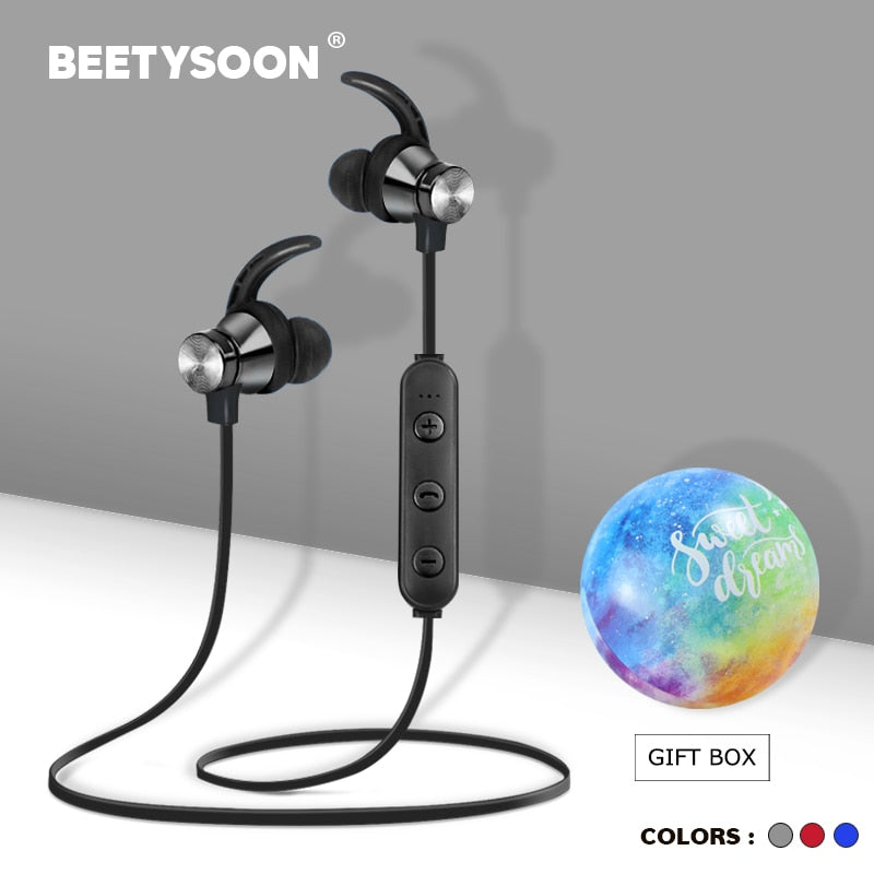 BEETYSOON Sport Wireless Headphones Bluetooth Earphone Wireless Earphones Audifonos Bluetooth Headphone Auricular Headset