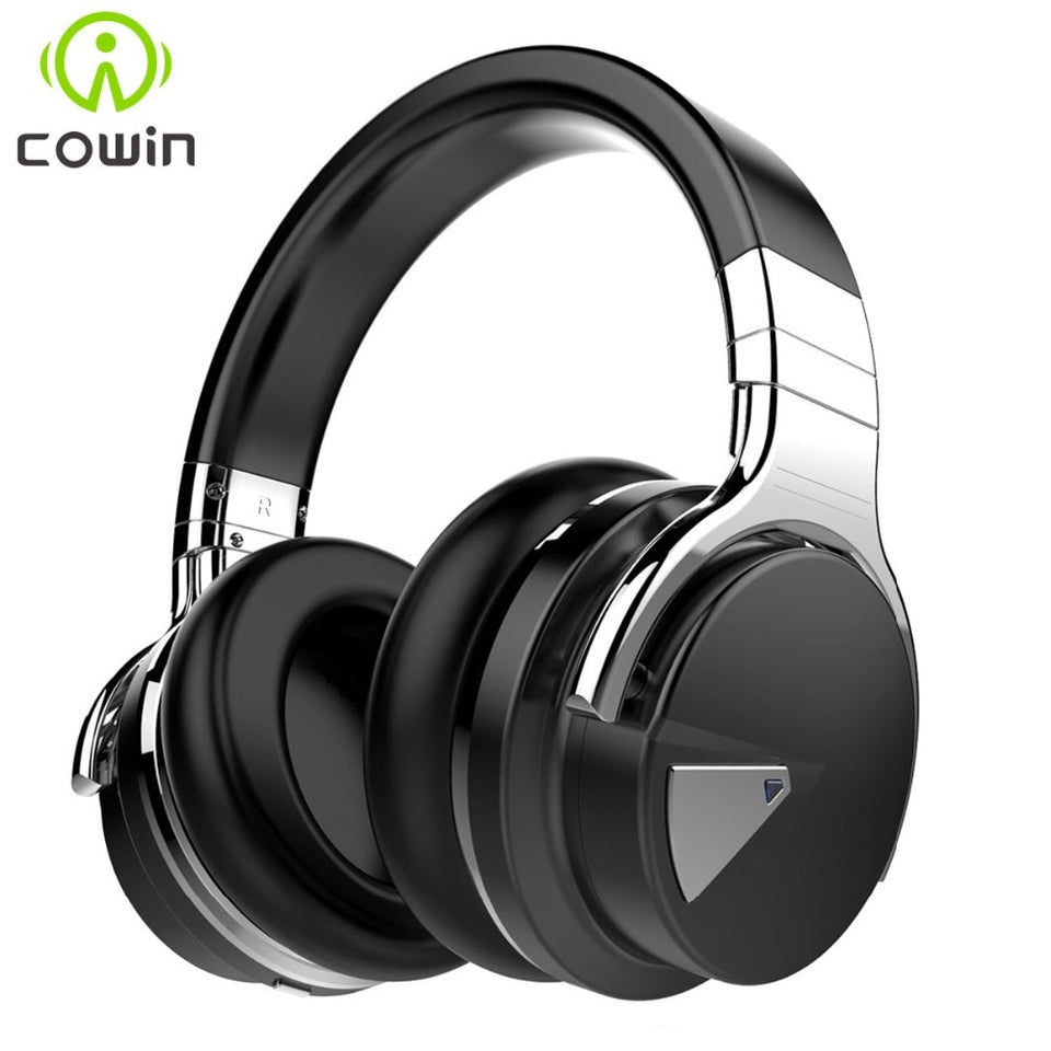 Original Cowin E7 ANC Bluetooth Headphone Wireless Bluetooth Headset Game Earphone for Phones Active Noise Cancelling Headphones
