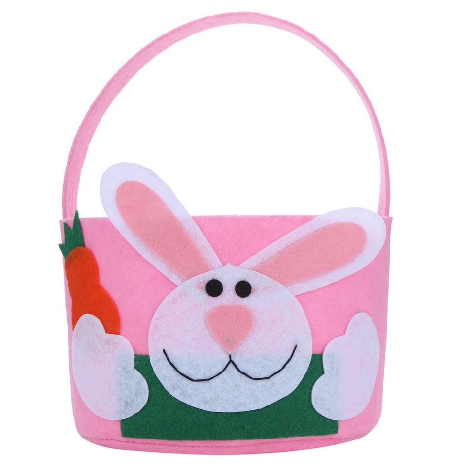 Easter Bunny Gift Bag Rabbit Candy Bag Creative Present Home Accessory